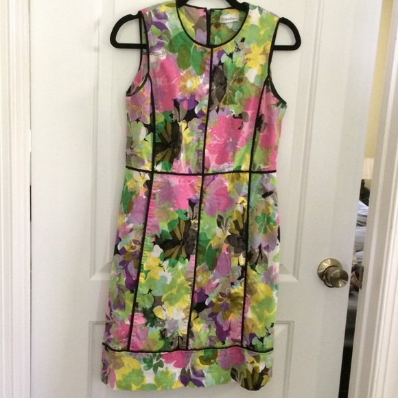 Floral Calvin Klein Dress - Picture 2 of 4